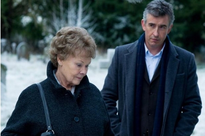 OPPOSITES Judi Dench and Steve Coogan star as subject and author.