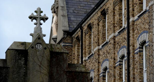 The entrance to the former Magdalene laundry on Stanhope Street North in Dublin. Photograph: Cyril Byrne/The Irish Times