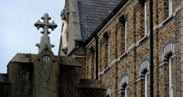 The entrance of the former Magdalene laundry on Stanhope Street North in Dublin. Photograph: Cyril Byrne/The Irish Times