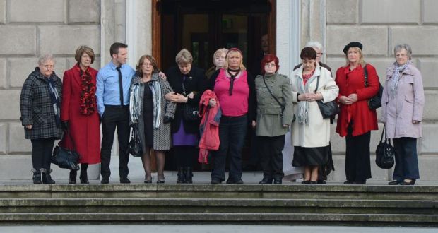 Survivors of Magdalene laundries: The Government has been asked to explain the lack of an independent inquiry into the laundries. Photograph: Alan Betson/The Irish Times