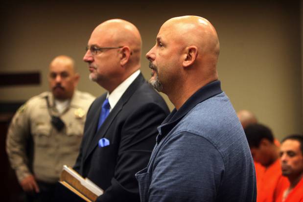 “I think it was a wise resolution,” defense attorney Sean Davitt, left, says of the guilty plea by his client, Todd M. Edwards, right. Edwards faces 3 years in prison for sex with teenage girls.