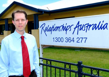 SUPPORT: Aaron Kenney from Relationships Australia is supporting people through the Royal Commission into child sex abuse.