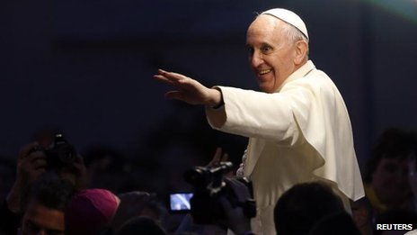 Pope Francis has said dealing with sex abuse is vital for the Church's credibility.