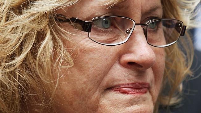 Joan Isaacs speaks to the media after she gave evidence / Picture: Toby Zerna Source: News Limited