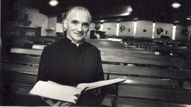 Jailed: Father Finian Egan. Photo: Fairfax Archives