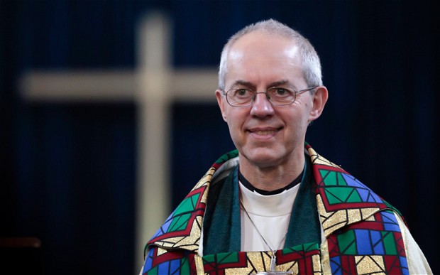 Archbishop of Canterbury Justin Welby Photo: EPA