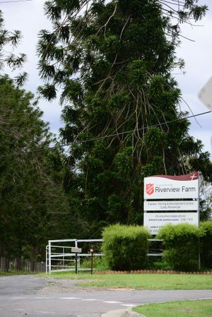 Riverview Farm entrance. The Salvation Army's treatment of children in its Ipswich homes has been called into question at a Royal Commission in Sydney. Photo: David Nielsen / The Queensland Times