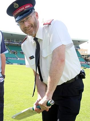 Major Colin Haggar from the Salvation Army.
