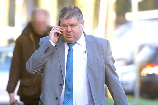 Mark Sewell, of Barry, Vale of Glamorgan, is pictured outside Cardiff Crown Court.