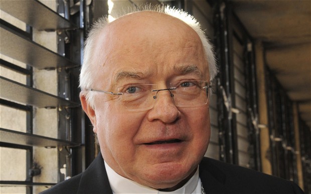 Archbishop Jozef Wesolowski, papal nuncio for the Dominican Republic, in Santo Domingo Photo: AP