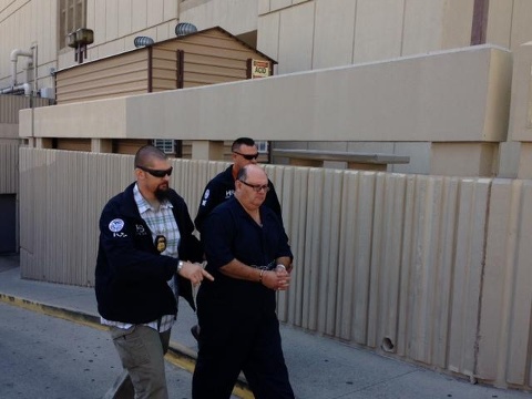 Victor J. Reza, member of El Paso Catholic Schools Diocesan School Board arrested on child porn charge.
