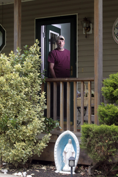 Chris Naples, seen here at his New Gretna home earlier this year, said the Diocese of Trenton should publicly acknowledge it allowed an alleged molester to remain in ministry. (Ed Murray | NJ Advance Media for NJ.com)