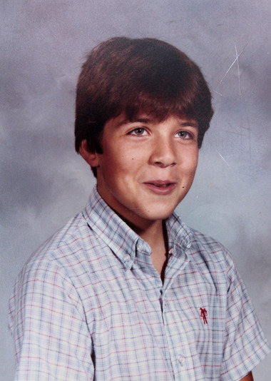 Chris Naples, seen here in the eighth grade, was 13 when the Rev. Terence McAlinden began to molest him, he says in a lawsuit. In August, Naples settled the suit against the Diocese of Trenton for $610,000. (Photo courtesy Chris Naples)
