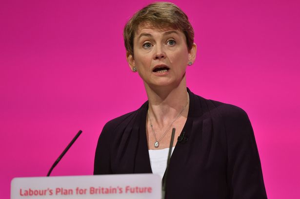 Blast: Yvette Cooper slammed Theresa May over handling of inquiry