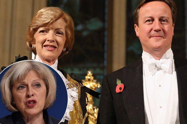 Embarrassing: PM was today still backing Mrs Woolf, pictured with him, just hours before she quit