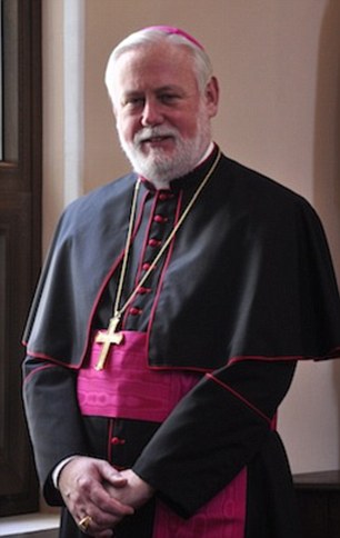 Archbishop Paul Gallagher, 60, claimed diplomatic immunity to avoid handing documents to prosecutors investigating two paedophile priests