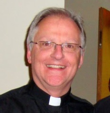 Stephen Amesse is seen here in a photo posted on a blog in 2009. In 2008, it's alleged that Amesse sexually assaulted a teenage boy. (From Archbishop Terrence Prendergast's blog)