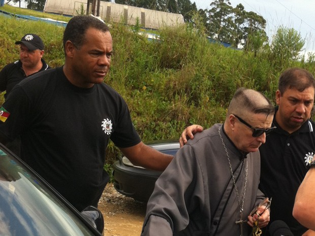 Ex-padre foi preso nesta terca-feira (9) em Cacapava do Sul (Foto: Bernardo Bortolotto/RBS TV)