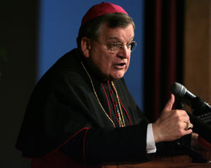 FRIDAY, JUNE 27, 2008 - Archbishop Raymond L. Burke is leaving the St. Louis Archdiocese for the office of Prefect of the Supreme Tribunal of the Apostolic Signatura in Rome. Teresa Prince | Post-Dispatch FOR BREAKING NEWS ABOUT ARCHBISHOPS DEPATURE