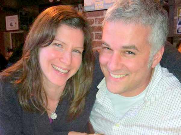 Rachel Rock Palermo and Tom Palermo. (Photo by Michael Tappe)