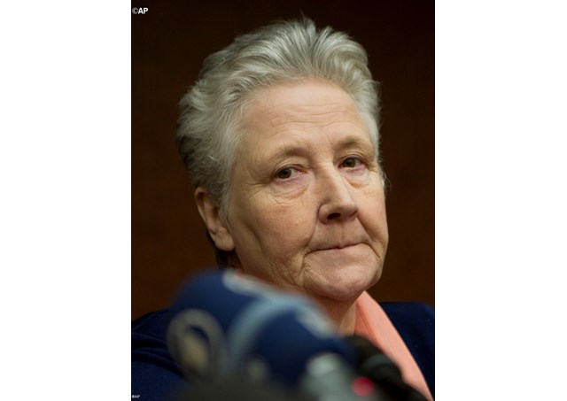 Abuse survivor Marie Collins - AP