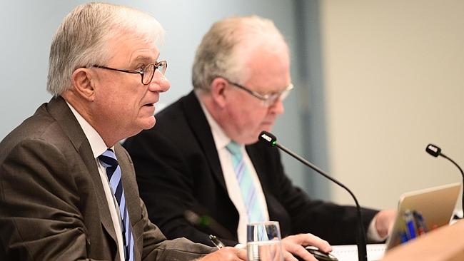 Commissioner Justice Peter McClellan at the Royal Commission into Institutional Responses to Child Sexual Abuse. Source: Supplied