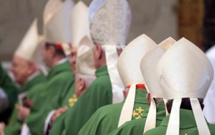 Cardinals arrived at a Mass celebrated by Pope Francis in St. Peter's Basilica at the Vatican Sunday. The meetings of the College of Cardinals, the pope's Council of Cardinals, and the consistory at which 20 new cardinals were elevated, can reveal much about what the Princes of the Church are thinking. (AP Photo/Andrew Medichini)