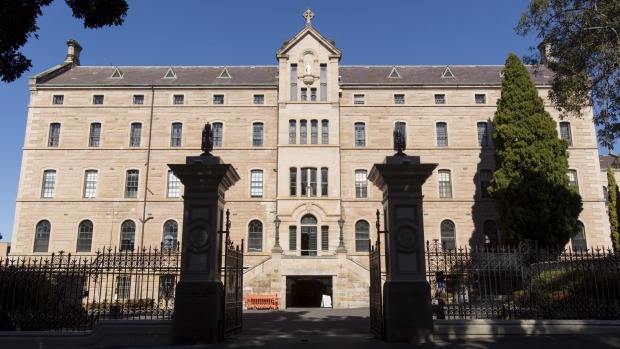 St Joseph's College in Hunter's Hill, where a boy was allegedly assaulted in 1987. Photo: James Brickwood