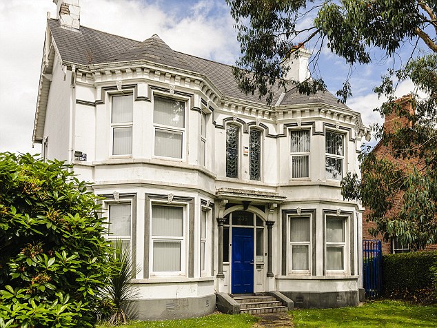 Site 1: The Kincora children’s home in Belfast. Mr Kerr said he was one of three youngsters who were taken from the home to London in the 1970s