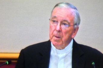 PHOTO: Retired bishop Brian Heenan said he had "acted at all times with honesty and integrity". (Royal Commission into Institutional Responses to Child Sexual Abuse)