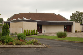 The church of St John Ogilvie in High Blantyre, where Fr Matthew Despard was priest.