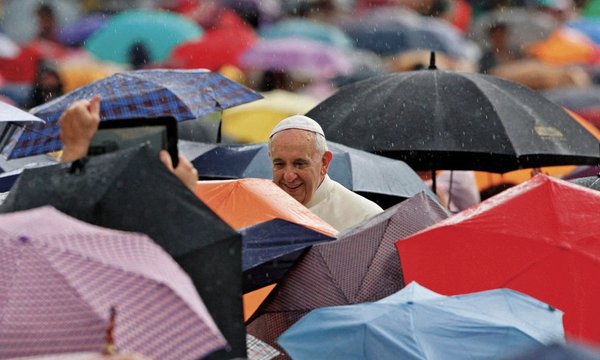 Pope Francis in Saint Peter’s Square, Vatican City, 2014
