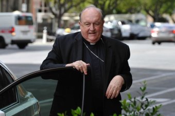PHOTO: Roman Catholic Archbishop of Adelaide Philip Wilson was not in court for today's mention. (AAP: David Mariuz)