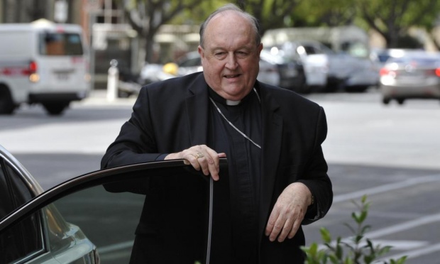 Archbishop Philip Wilson. Photograph: David Mariuz/AAP