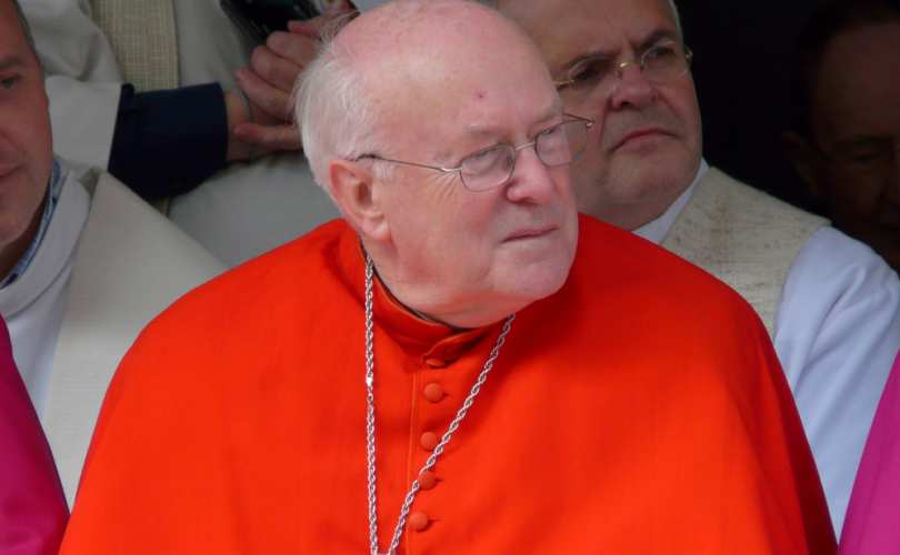 Cardinal Godfried Danneels, former archbishop of Mechelen-Brussels