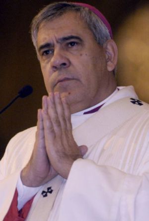 El arzobispo Francisco Javier Martinez.
