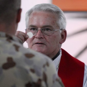 PHOTO: Max Davis is facing child sex charges dating back almost 50 years. (Department of Defence)