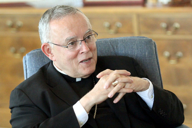 Archbishop Charles Chaput. (Sarah Webb)