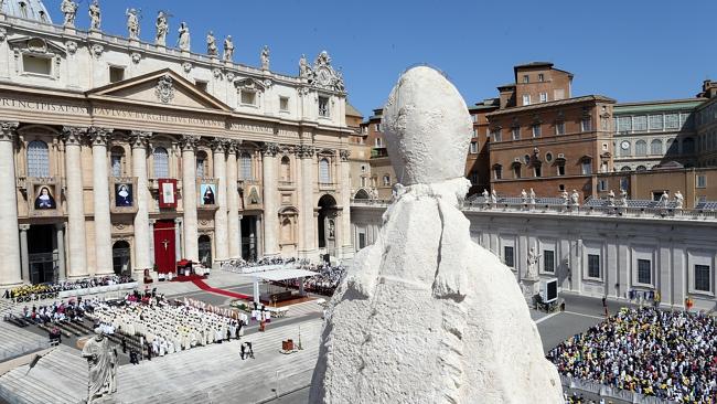 Haven ... Cardinal George Pell, currently in the Vatican, has defended himself of accusations he attempted to ‘cover-up’ allegations of child sexual abuse in Australia. Source: Getty Source: Getty Images