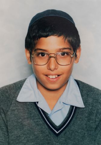 Childhood: Manny Waks at age 11 or 12.Image: Courtesy of Manny Waks