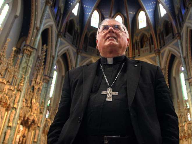 Catholic Archbishop Terrence Prendergast wants reconciliation with the victims of residential school abuses.