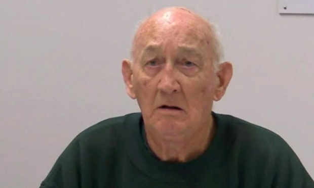 Gerald Ridsdale gave evidence to the royal commission in Ballarat videolink from jail. Photograph: Royal Commission/AFP/Getty Images
