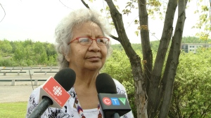 Ella Visitor-Young was sent to a residential school when she was five-years-old. (Elyse Allard)