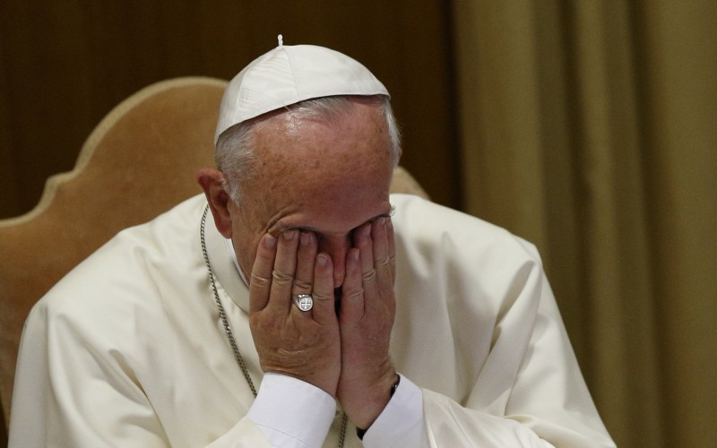 The row is, above all, a challenge for Pope Francis (CNS photo/Paul Haring