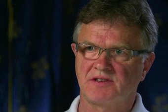 PHOTO: Peter Saunders said George Pell was "cold-hearted" and "callous" towards victims. (Channel Nine)