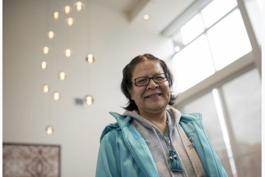 "The first part of my life I ended up covering all my pain and hurt with the consumption of alcohol," says Shishigo Gijig, who attended residential schools in Thunder Bay and Fort Albany, Ont.