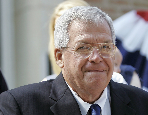 Former House Speaker Dennis Hastert, R-Ill., in 2007. (AP / Brian Kersey)