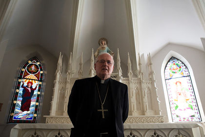 Archbishop Terrence Prendergast speaks about recommendations for the church made in Tuesday's Truth and Reconciliation report. He is Ottawa's 9th Bishop and was appointed in 2007. (DANI-ELLE DUBE/OTTAWA SUN)