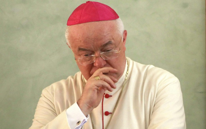 Archbishop Josef Wesolowski, former nuncio to the Dominican Republic, Dominican Republic has been indicted on charges he sexually abused young boys. (Orlando Barria, EPA/CNS/2011)