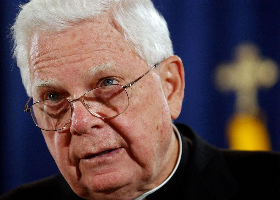 Cardinal Bernard Law resigned in disgrace as Archbishop of Boston in late 2002 and continues to live in gilded retirement Rome.
